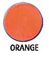 orange face paint