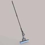 PVA Sponge Mop w/Wringer Lever, 12w, Blue Head