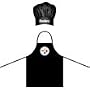 Pittsburgh Steelers NFL Barbeque Apron and Chef's Hat