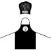 Pittsburgh Steelers NFL Barbeque Apron and Chef's Hat