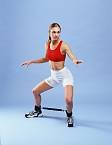 QUICKSTEP Lateral, Speed and Agility Trainer with Covered Cord ** HEAVY RESISTANCE SAFETY SLEEVE CORD AND TWO PADDED ANKLE CUFFS **