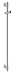 Grohe Rainshower / Relexa Brausestange chrom; 900