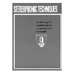 Anthology of Stereophonic Techniques book cover