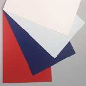 X ACTO Colored Foam Board, 20 x 30, 10 Boards/Carton, Red (HUN950052)