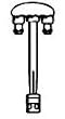 Dual Gaslight Burner for Charmglow, Ducane, US Gaslight, Trimblehouse, MHP and Gaslight America Models