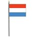 Grand Duchy of Luxembourg Miniature Flag