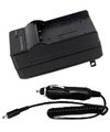 Canon VIXIA HF R20 R21 R200 Battery Charger Kit fits BP-110 (Home/Wall/Travel Charger & Car Charger)-US