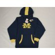 Univ of Michigan Wolverines Kids Embroidered Hooded Sweatshirt