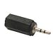 Adaptateur jack 2.5 m�le vers jack 3.5 femelle