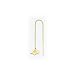 Oakland Athletics Hat Threader Earrings - 14kt Yellow Gold