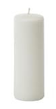 WILTON 8" White Unscented Pillar UNITY Candle