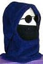 Polar Ex Fleece 6 in 1 Hood -BLACK