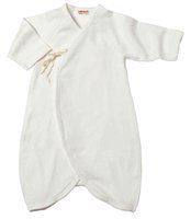 Sckoon Organic Cotton Round Kimono White