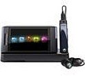 Sony Ericsson Aino - black + Blue Design In-car Hands-free Bluetooth Kit + CLA-60 cigar lighter charger