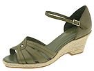 Easy Spirit Dea | Women's Wedge Shoes Medium Green Leather