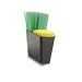 San Jamar L1035 Stir Stick/Straw Caddie, 5" Width x 4-1/2" Height x 3" Depth
