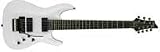 Schecter C7FR 7-String Electric Guitar with Floyd Rose (Gloss White)