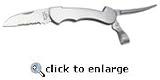 Myerchin Offshore Crew Knife - Partially Serrated Blade A377P-MY-A377P