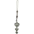 Xcite Dazzling Green Hearts Charm