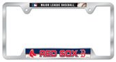 MLB Boston Red Sox Metal License Plate Frame
