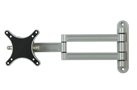CHEETAH MOUNTS LCD TV/MONITOR TILT AND SWIVEL ARTICULATING ARM WALL MOUNT FOR 15-24 UP TO 33LBS SILVER