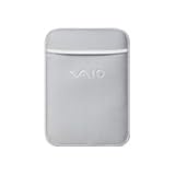 Sony VAIO Carrying Pouch (Silver with white trim)