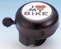 Bicycle Bell I Love <3 My Bike Bell Black