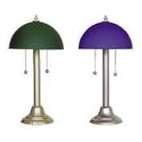 Art Specialty Co. Inc. / Madison Desk/Table Lamp, 18-3/4H, Satin Brass Base/GreenShade / ARS5908GNSB