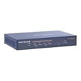 Picture Of NETGEAR ProSafe VPN Firewall 25 with 4 Gigabit LAN and Dual WAN Ports FVS124G - Router + 4-port switch - EN, Fast EN, Gigabit EN