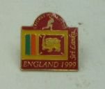 Sri Lanka Lapel Pin - 1999 Cricket World Cup