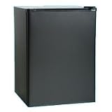 Haier HSB03BB Compact 2-2/3-Cubic-Foot Refrigerator/Freezer, Black