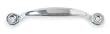 Battalion 1WAA5 Door Pull, Steel, 4 7/8 In L