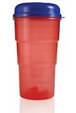 Turbo Shaker - Portable Shaker Cup - Red - 24 oz.