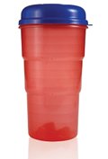 Turbo Shaker - Portable Shaker Cup - Red - 24 oz.