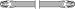 Gas Connector Commercial 1/2" Id X 48" Coated Stainless Steel