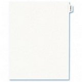 Legal, Exhibit Numerical Tab Index Divider Sets, Exhibit 2, 11 x 8 1/2, 25/Pack (AVE82134) Category: Index Tabs and Dividers