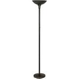 Servo Fluorescent Torchiere Lamp in Black