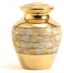 Handmade Mother of Pearl Elite Pet Urn Includes Free Liberty Microfiber Cleaning Cloth