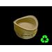 Packnwood "Tamago" Oblique Cut Bamboo Tube, 3.9" x 2.1" (10 Packs of 20)