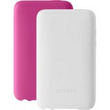 Belkin Simple Silicone Sleeve 2-pack - iPod Classic 2G - Pink /Translucent White