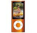 Apple iPod nano 8 GB in orange (5G) with Video Camera + FM Radio - NEW + HOLUA S2HLBZ-SZ Earphones - silver