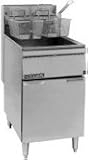 Cecilware FMS65 Floor Model Gas Fryer 16 Gauge - 65 lbs