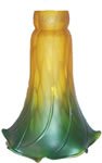 Green and Yellow Non-Twist Lily Shade 1574