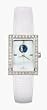 Dallas Mavericks Ladies Allure White Leather Strap Watch