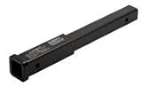 Hidden Hitch Receiver Hitch Adapter Receiver Extension - Extends 2 Receiver 18 (3,500lb GTW)Black