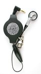 ChicBuds "CHICBABIES" Genuine Swarovski Crystals (CLEAR) Retractable Earbud for your CellPhone