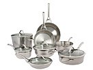 Calphalon Contemporary Stainless Steel 13-Piece Set Cookware Sets - Gray