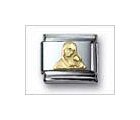 Sculpture Mary w/ Child No Color Classic Gold, Italian Charm by Nomination Charms