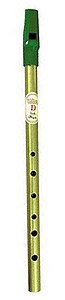 Childrens Toyshop  Musical Instruments : Waltons Irish D Tin Whistle Brass D Tin Whistle