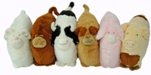 American Mills Plush Flat Sheep Pillow 19-inch